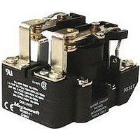 POWER RELAY, DPST-NO, 12VDC, 40A, PANEL