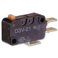 MICROSWITCH, 21A, PIN PLUNGER