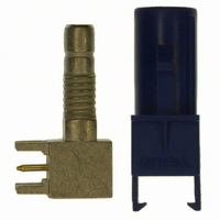 CONN PLUG FAKRA R/A PCB BLUE