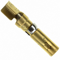 CONN SOCKET 12-14AWG GOLD CRIMP