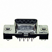 D SUB CONNECTOR, STANDARD, 9POS, RCPT