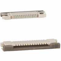 Flex Cable Connector,PCB Mount,14 Contacts,Number Of Contact Rows:1,SURFACE MOUNT Terminal,LOCKING