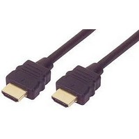 HDMI AUDIO/VIDEO CABLE, 1M, 28/30AWG, BLK