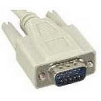 MONITOR CABLE, VGA VIDEO, 6FT, PUTTY