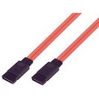 COMPUTER CABLE, SATA, 0.5M, RED