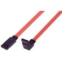 COMPUTER CABLE, SATA, 1M, RED