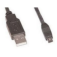 COMPUTER CABLE, USB 2.0, 15FT, BLACK