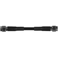 COAXIAL CABLE, RG-8/X, 48IN, BLACK