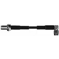 COAXIAL CABLE, RG-58A/U, 24IN, BLACK