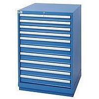 CABINET, MODULAR, 10 DRAWER, STEEL