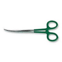 FORCEPS, STAINLESS STEEL, CURVED