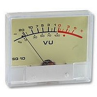 VU METER, RECT, 0-500UA