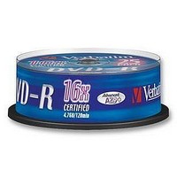 DVD-R, CAKE, 16X, 25PK