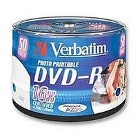 DVD-R, PRINTABLE, CAKE, 16X, 50PK