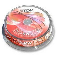 DVD-RW, CAMCORDER, SPINDLE, 10PK