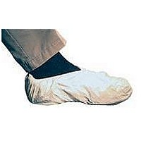 SHOE COVERS, COLOR: WHITE, FEATURES: ELASTIC SHOE COVERS ARE IDEAL FOR INSTALLERS TO PREVENT TRACKING MUD AND DIRT FROM OUTSIDE, ONE SIZE FITS ALL, QUANTITY: SOLD PER PAIR