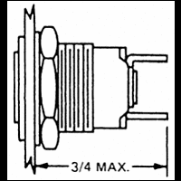 LAMP, INDICATOR, INCAND, T-1 3/4