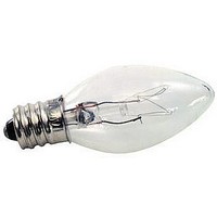 LAMP, INCANDESCENT, CAND, 120V, 7W