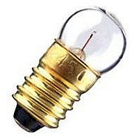INCAND LAMP, E10, G-3 1/2, 2.46V, 1.23W