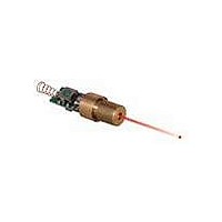 MODULE, LASER, 650NM, 4MM, 3mW