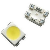 LED IND 0.5W COOL WHITE 4PLCC
