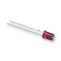 LED, REFLECTOR, 3MM, RED