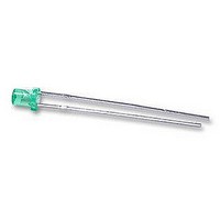 LED, REFLECTOR, 3MM, GREEN