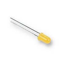 LED, 5MM, 16°, YELLOW