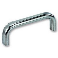 HANDLE, S/STEEL, 100MM CTRS, THICK