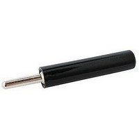 TIP PLUG, 3500V, 10A, BLACK