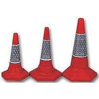 CONE, TRAFFIC, DES2, SAND WEIGHTED, 60CM