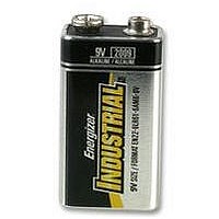 BATTERY, ALKALINE, IND, 9V, PK12