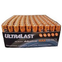 ULTRALAST ALKALINE BATTERIES 1.5V AAA