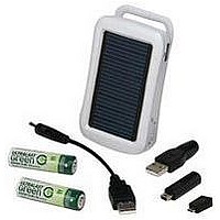 SOLAR-POWERED BATTERY CHARGER