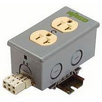 CONNECTOR, AC POWER, SOCKET, 20A, 120V