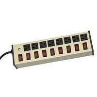 POWER OUTLET STRIP, 8 OUTLET, 15A