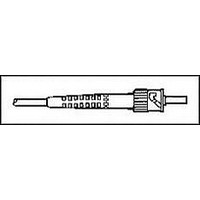 ST FIBER OPTIC CONN, 128µM, MULTIMODE