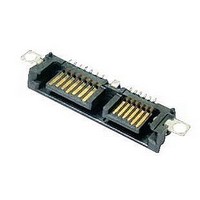 SATA CONNECTOR, PLUG, 13POS, SMD