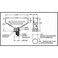 MINI D RIBBON CONN, RCPT, 50POS, IDC/IDT