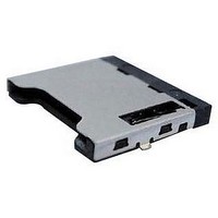 MEMORY CARD CONNECTOR, MICROSD, 8POS