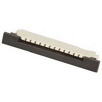 FFC/FPC CONNECTOR, RECEPTACLE 12POS 1ROW