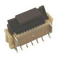 FFC/FPC CONNECTOR, RECEPTACLE 50POS 1ROW