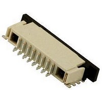 FFC/FPC CONNECTOR, RECEPTACLE, 8POS 1ROW