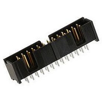 WIRE-BOARD CONNECTOR MALE, 40POS, 2.54MM