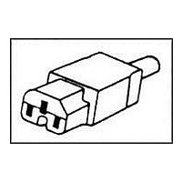 CONNECTOR, POWER ENTRY, SOCKET, 10A