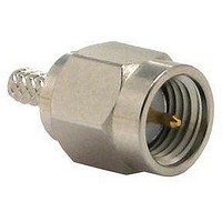 RF/COAXIAL, SMA PLUG, STR, 50OHM, CRIMP