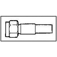 RF/COAXIAL, SMA PLUG, STR, 50OHM, CRIMP