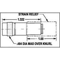 RF/COAXIAL, TWINAX/TRIAX PLUG, STR CRIMP