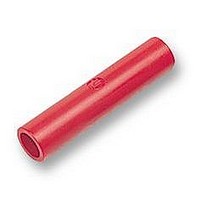 COUPLER, 4MM, RED, PK5