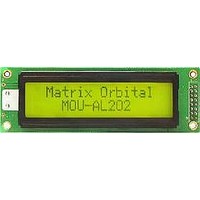 LCD Character Display Modules Black Background Green Text